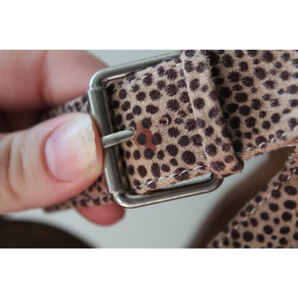 Universal Thread Animal Print Platform Chunky Strappy Woven Sandals - Picture 4 of 8